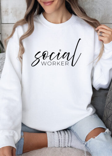 Social Worker Crewneck Sweatshirt