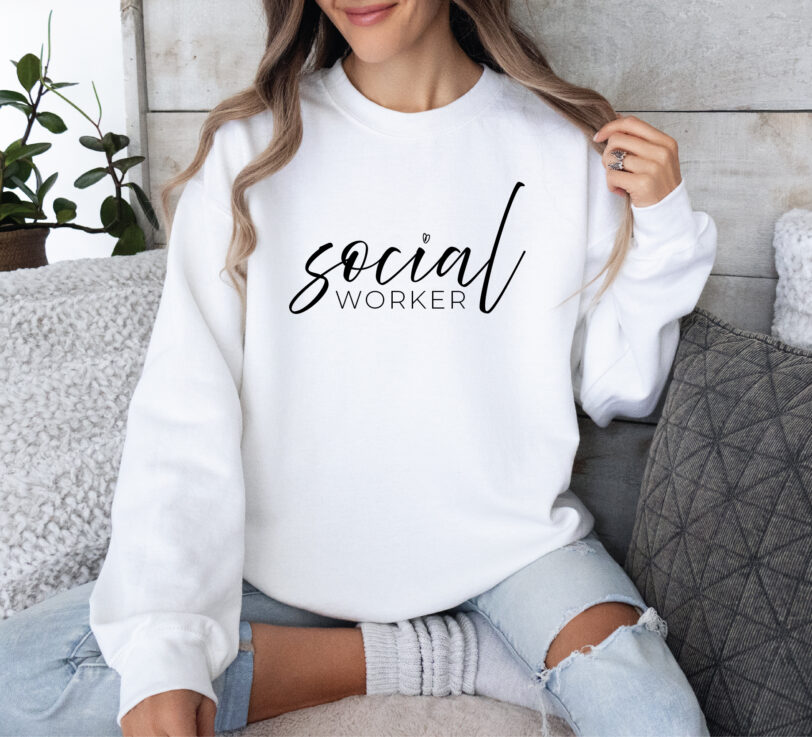 Social Worker Crewneck Sweatshirt